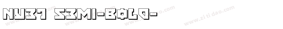 Nyet Semi-Bold字体转换
